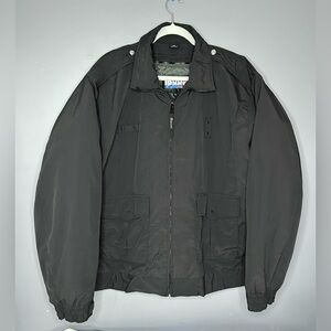 Blauer Jacket Mens 2XL Tall Black Quilted Lined Tacshell Uniform Duty Fire Dept